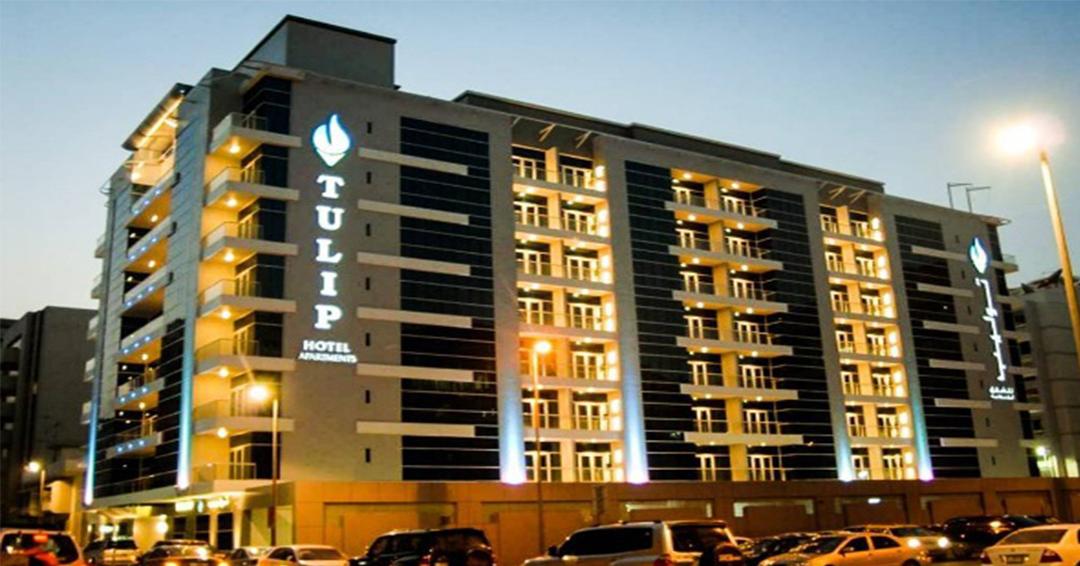 Tulip Hotel Apartments Dubai Exterior photo